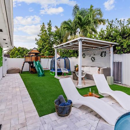 فيلا Miami Luxury House W Heated Pool & Jacuzzi المظهر الخارجي الصورة