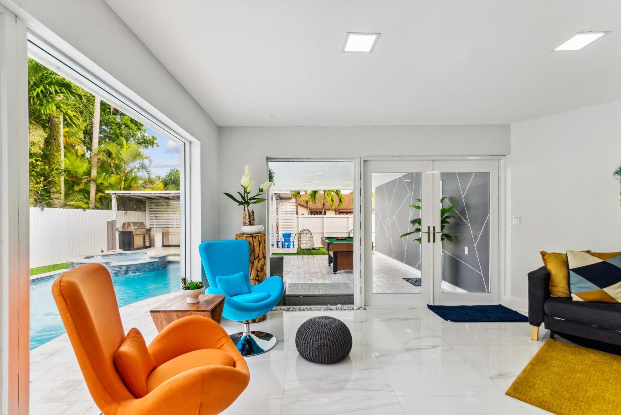 فيلا Miami Luxury House W Heated Pool & Jacuzzi المظهر الخارجي الصورة