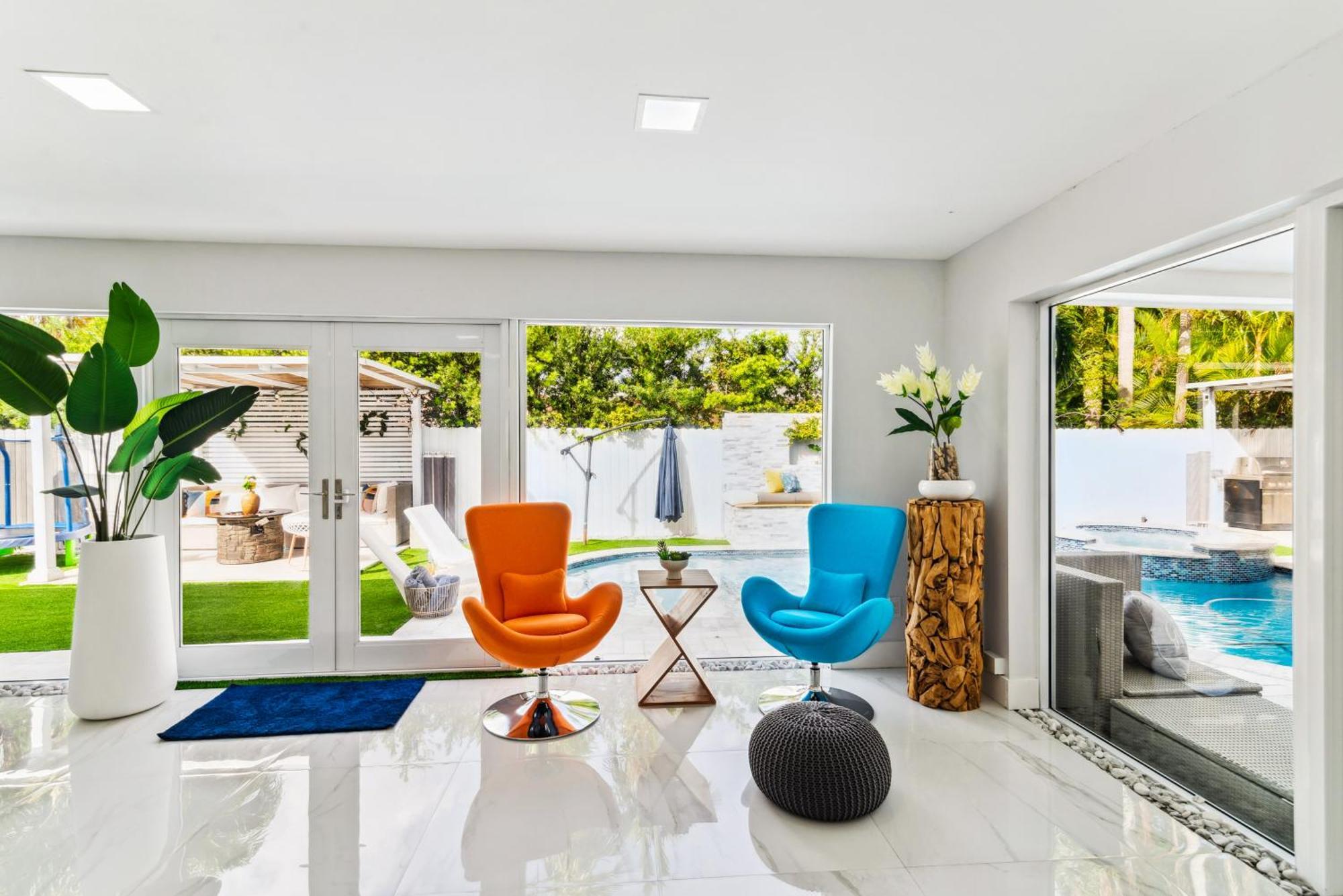 فيلا Miami Luxury House W Heated Pool & Jacuzzi المظهر الخارجي الصورة