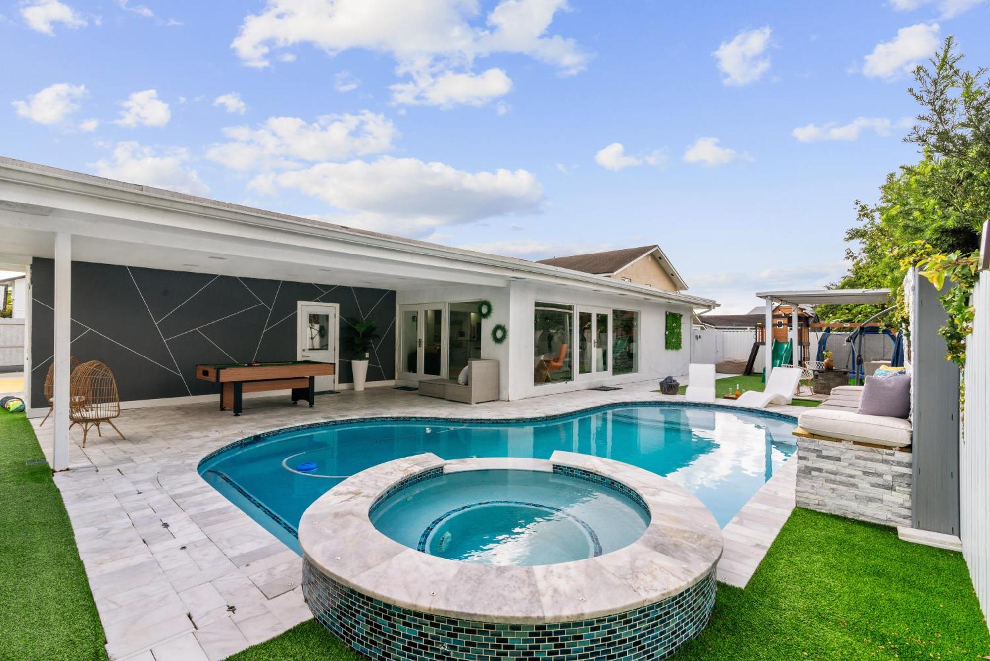 فيلا Miami Luxury House W Heated Pool & Jacuzzi المظهر الخارجي الصورة