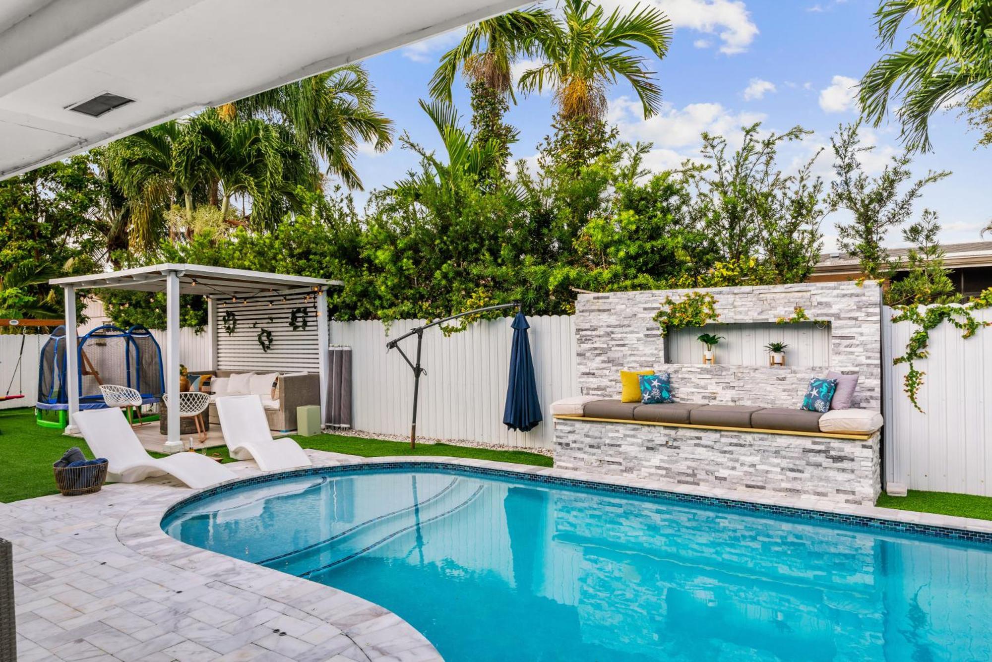 فيلا Miami Luxury House W Heated Pool & Jacuzzi المظهر الخارجي الصورة