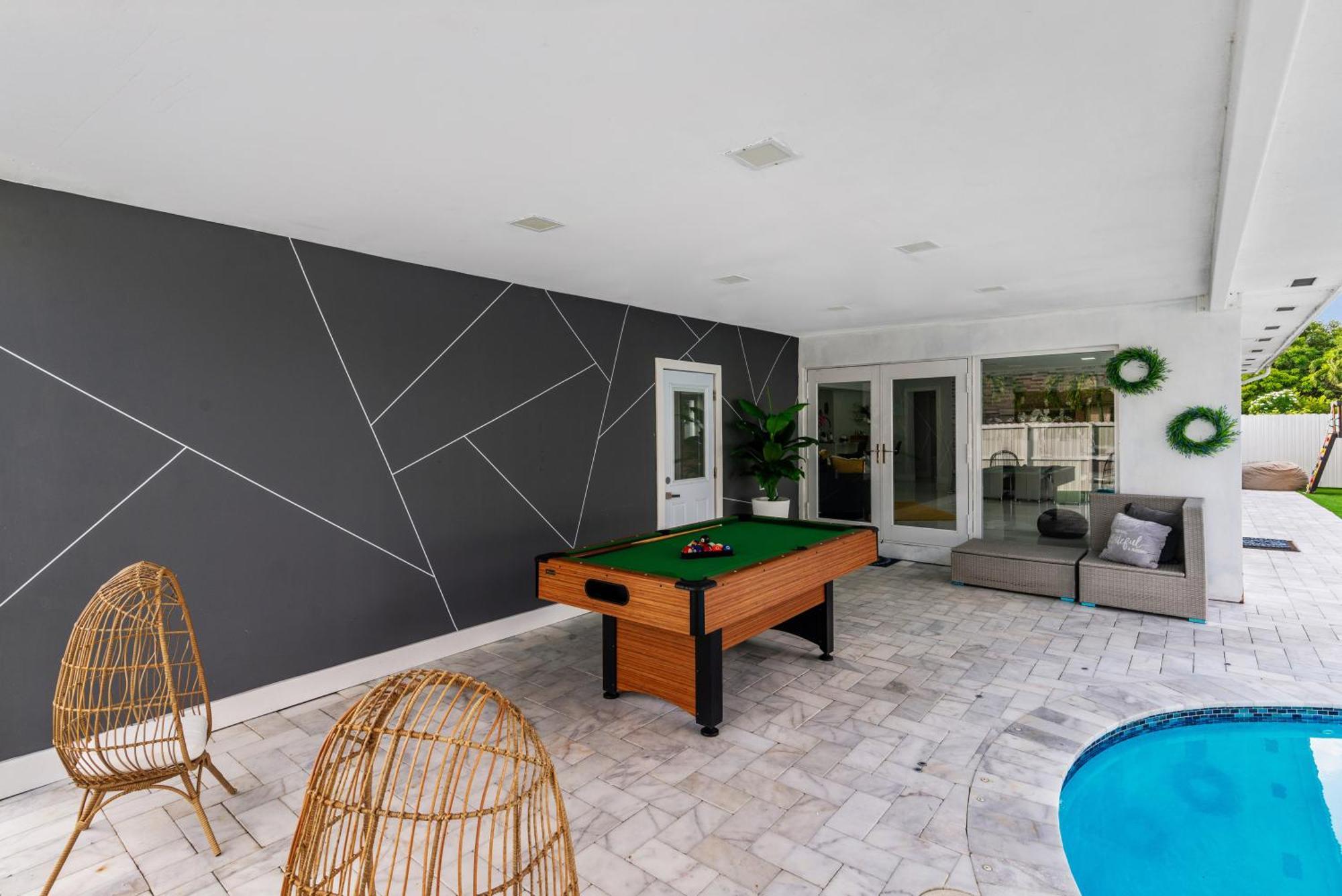 فيلا Miami Luxury House W Heated Pool & Jacuzzi المظهر الخارجي الصورة